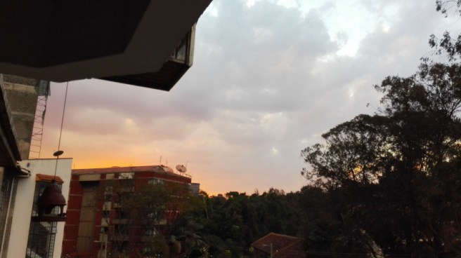 sunset from the east 2