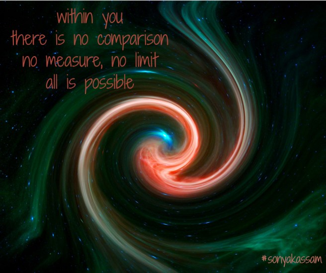 Poetry by Sonya Kassam No Comparison