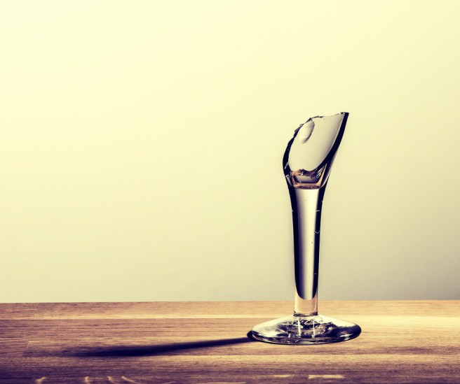 broken glass